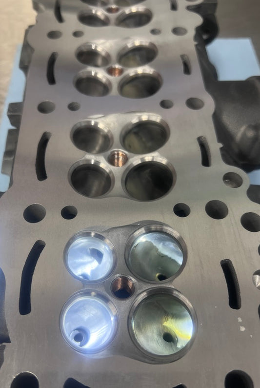 Culata con puerto CNC EDR Performance ZX6R (636 y 599) Kawasaki 2009-2024 