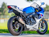 GSX-R600/750 2011-26 AT2 Stainless Slip-On Exhaust, w/ Stainless Muffler