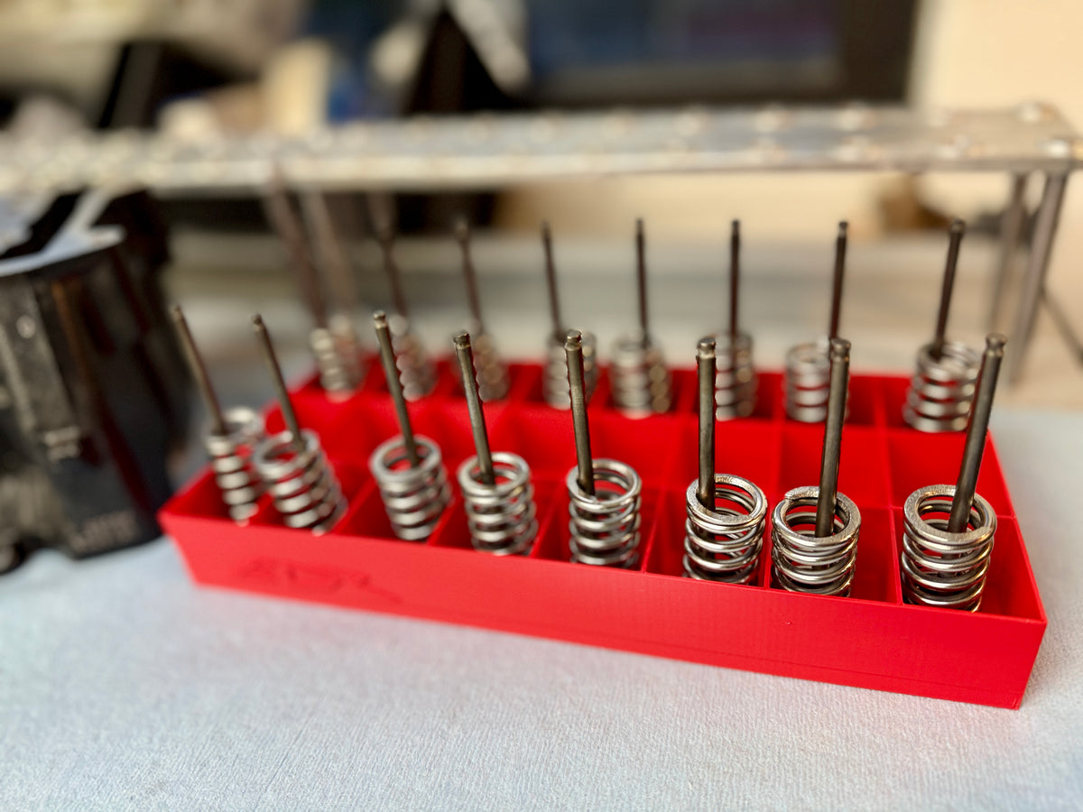 EDR Service tray valve shim bucket organizer