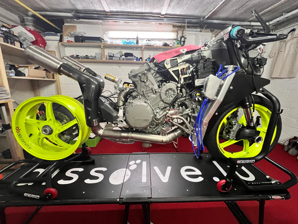 Sistema de escape Vandemon Performance de titanio para Ducati Panigale/Streetfighter V2 959 (2019-2024)