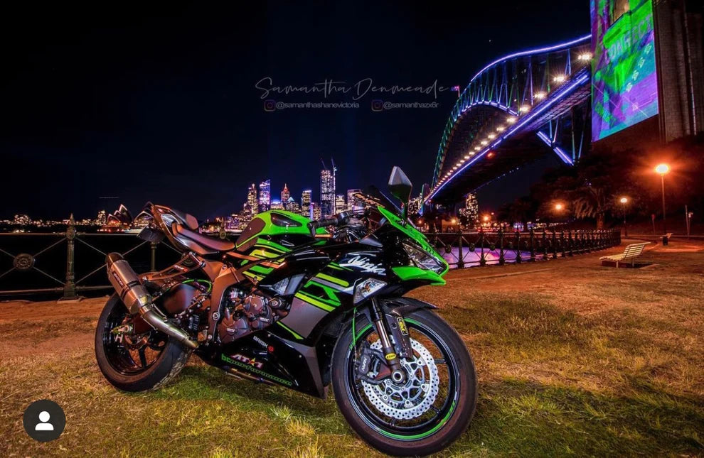 Vandemon Performance Kawasaki ZX6R ZX636 Full Titanium Exhaust Vandemon Performance Kawasaki ZX6R ZX636 Full Titanium Exhaust