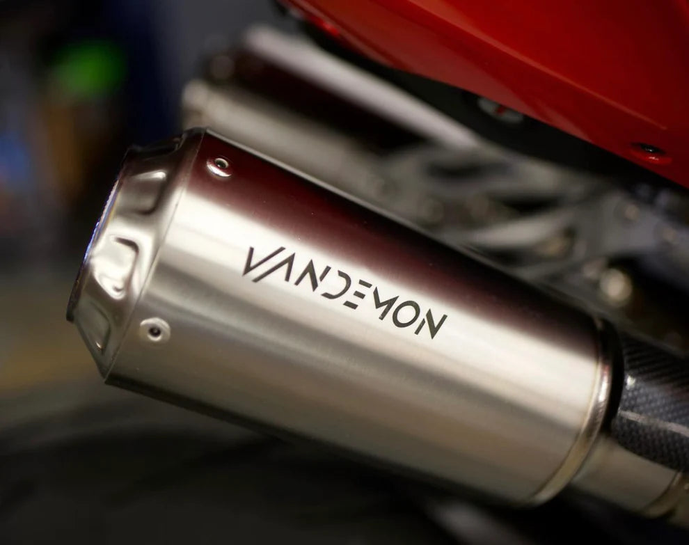 Sistema de escape Vandemon Performance de titanio para Ducati Panigale/Streetfighter V2 959 (2019-2024)