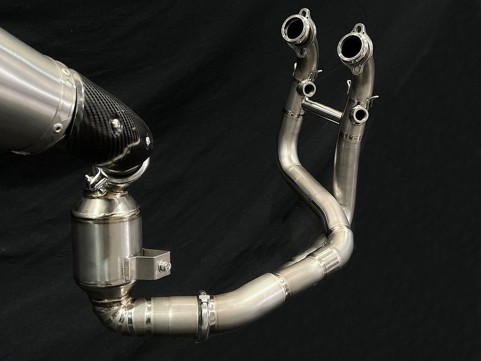 Vandemon Performance KTM 890 790 Duke Duke R Adventure Titanium Exhaust System & Cat Delete Husqvarna Norden 901