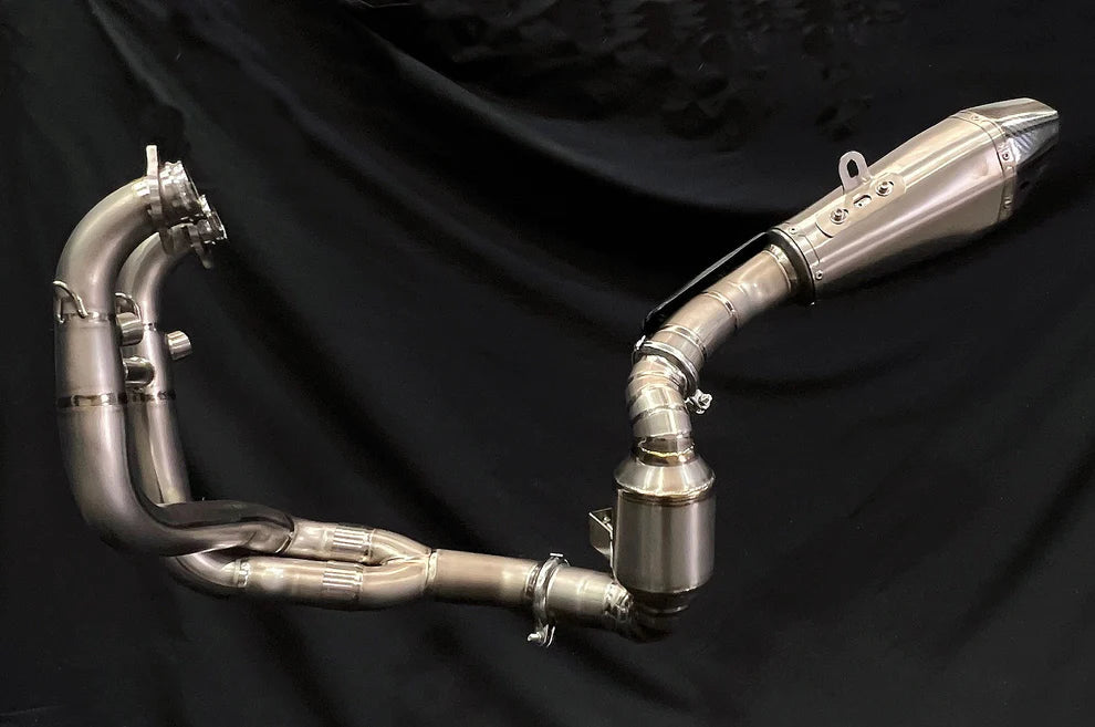 Vandemon Performance KTM 890 790 Duke Duke R Adventure Titanium Exhaust System & Cat Delete Husqvarna Norden 901