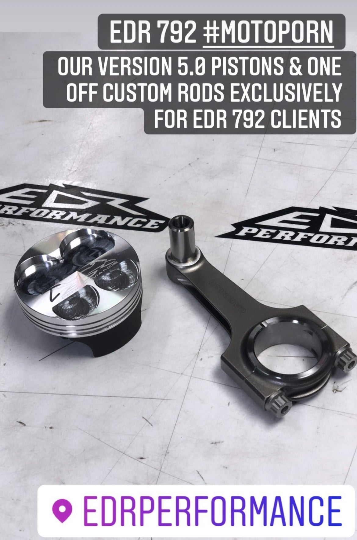 EDR GSXR 792 Engine Package Suzuki Superbike GSXR792  GSXR 750 Engine Build: Core required