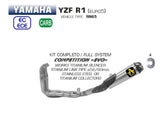 Arrow Competition EVO Titanium Stainless Exhaust 2015-2025 Yamaha YZF-R1 71210ckz R1S R1M