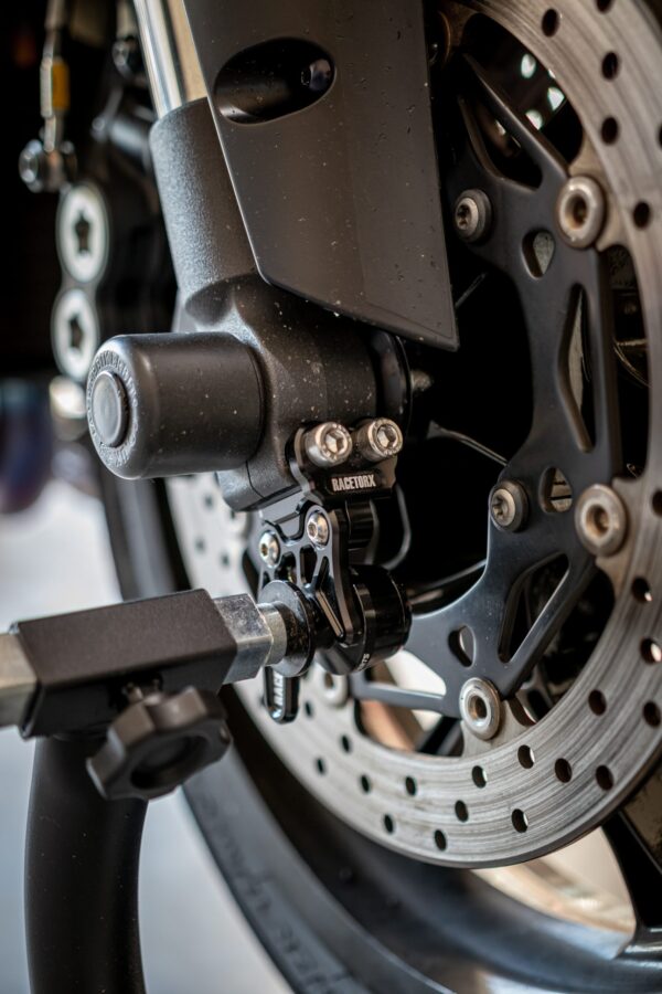 KIT ELEVADOR DE PADDOCK DE HORQUILLA DELANTERA RACETORX PIT LANE 