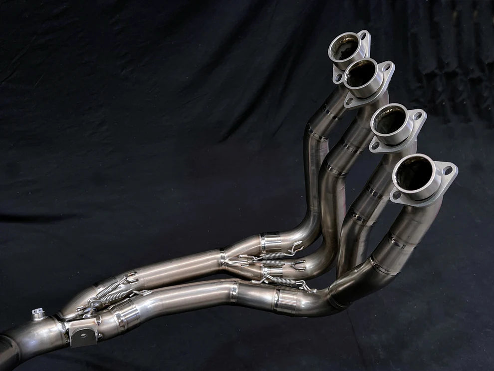 Sistema de escape completo de titanio Vandemon Performance Suzuki GSXR1000 2017-2024 GSXR1000R