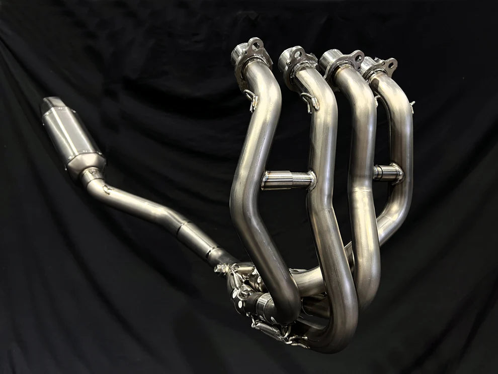 Vandemon Performance Kawasaki ZX-4RR Side Mount Titanium Race Vandemon Performance Kawasaki ZX-4RR Side Mount Titanium Race