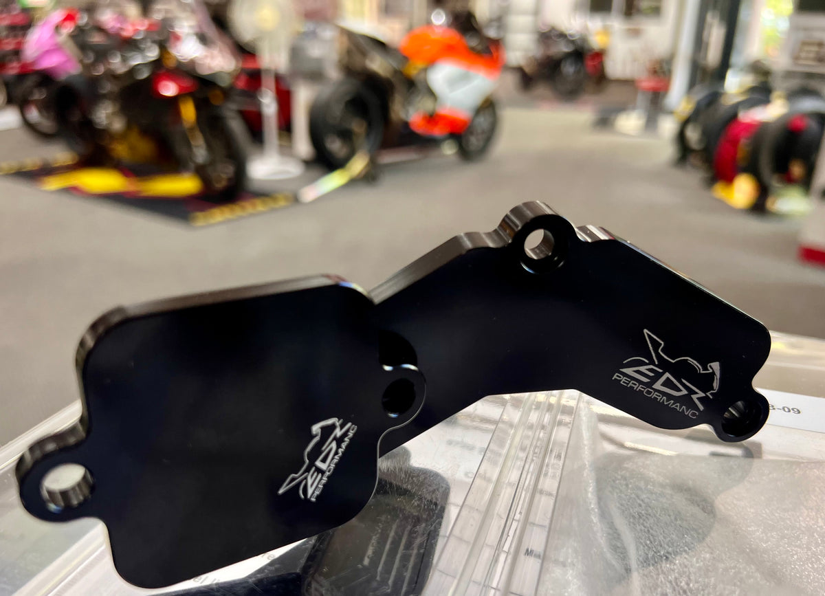 EDR Performance Block Off Plates | Honda Ducati Kawasaki Suzuki BMW Aprilia Yamaha