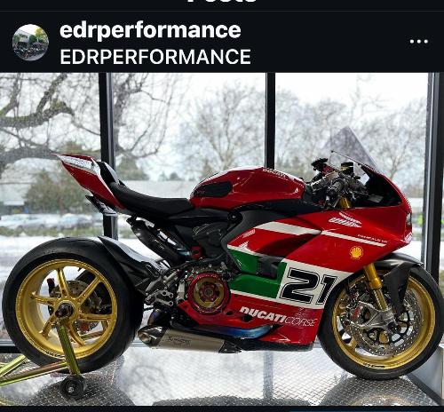 Reinstalación de ECU desbloqueada ajustada al rendimiento EDR Reinstalación de ajuste de Ducati