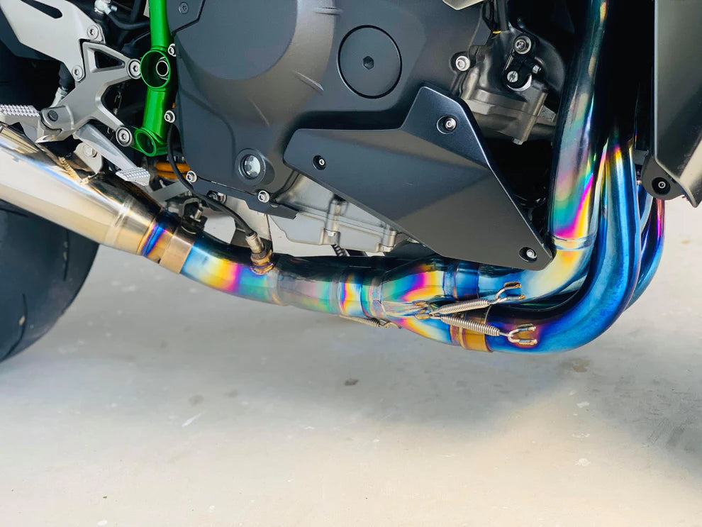 Vandemon Performance Kawasaki Ninja H2 H2R Polished Titanium