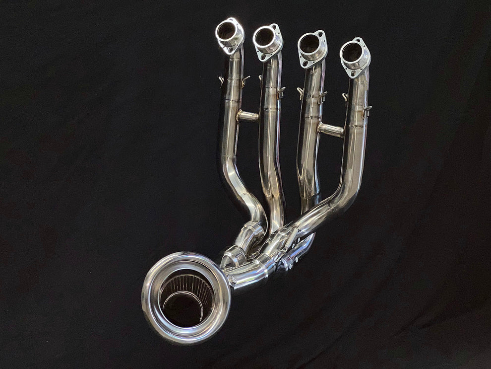 Vandemon Performance Kawasaki Ninja ZH2 Polished Titanium Exhaust System 2020-24
