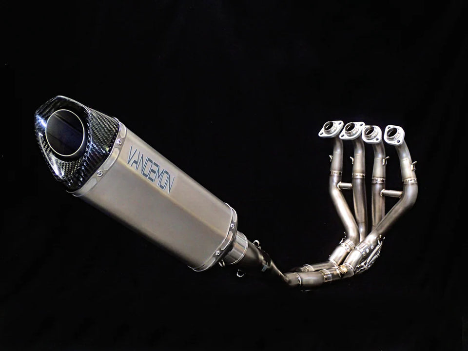 Vandemon Performance Kawasaki ZX6R ZX636 Full Titanium Exhaust Vandemon Performance Kawasaki ZX6R ZX636 Full Titanium Exhaust