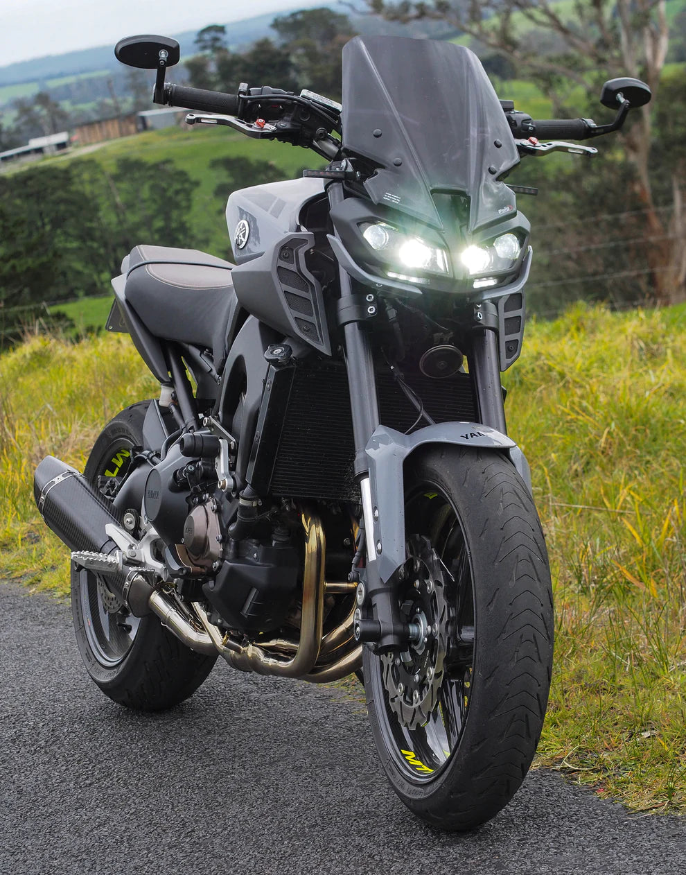 Vandemon Performance  Yamaha GEN1 & 2 MT09 FZ09 XSR900 Titanium Doughnut Exhaust System 2014-2020
