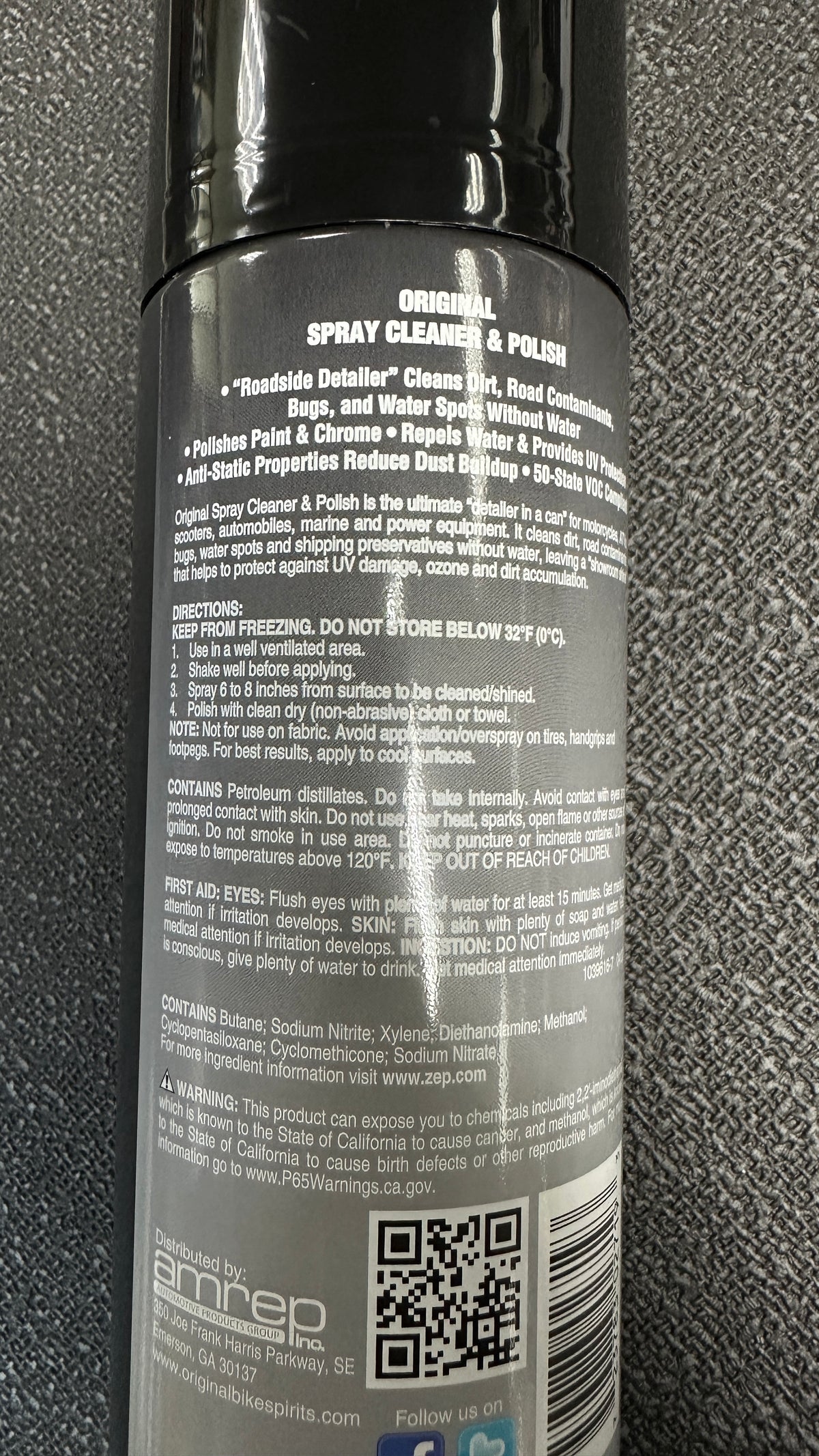 Original Bike Spirits Spray Cleaner and Polish - 14oz