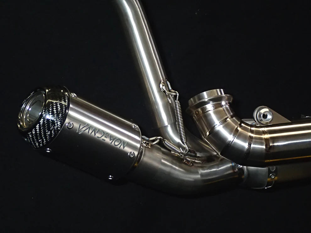 Vandemon Performance  KTM Super Duke 1290/1390R/RR Vandemon Twin Shot Titanium Exhaust System