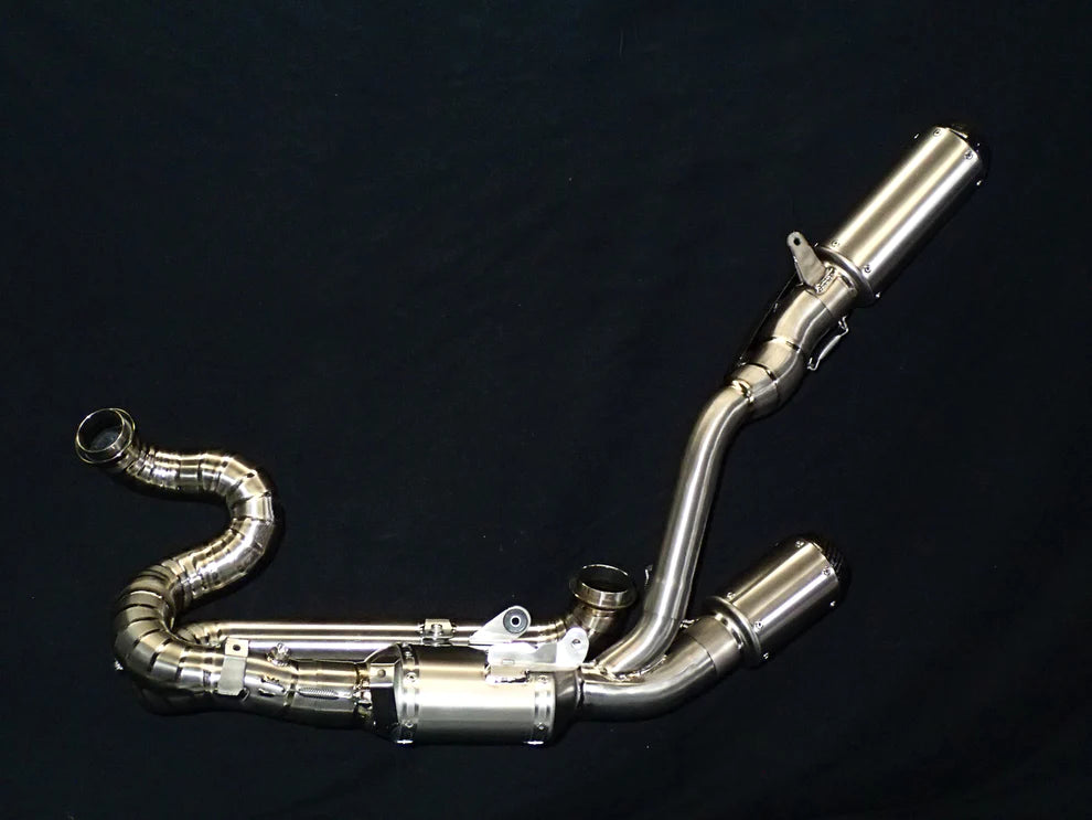 Vandemon Performance  KTM Super Duke 1290/1390R/RR Vandemon Twin Shot Titanium Exhaust System