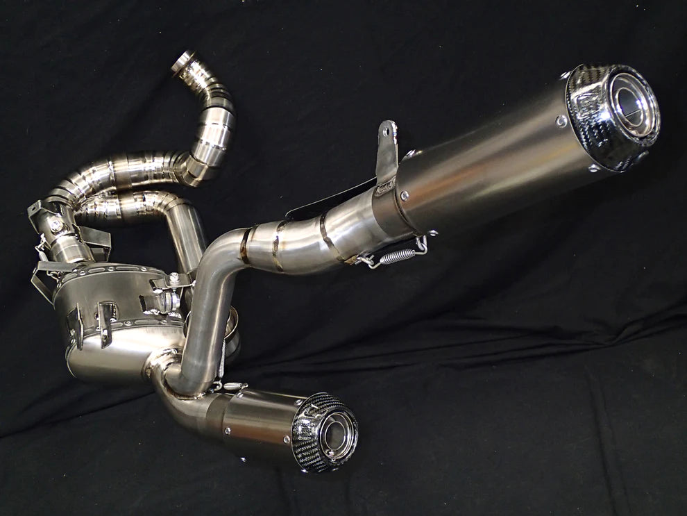 Vandemon Performance  KTM Super Duke 1290/1390R/RR Vandemon Twin Shot Titanium Exhaust System