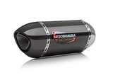 GSX-R600/750 11-26 ALPHA Stainless Slip-On Exhaust, w/ Carbon Fiber Muffler