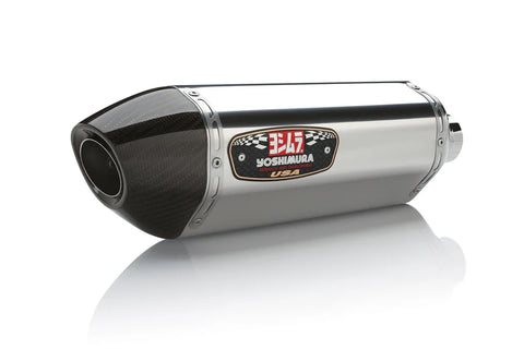 GSX-R600/750 11-26 Race R-77 Stainless Full Exhaust, w/ Stainless Muffler