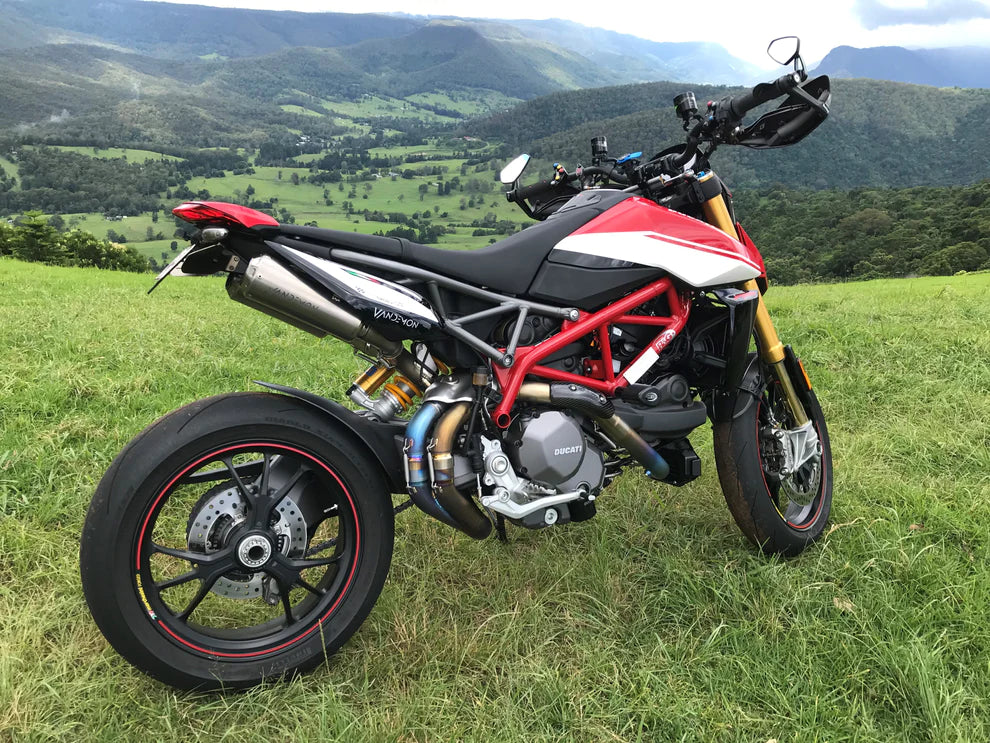 Vandemon Performance Ducati Hypermotard 950 & 950SP Full Titanium Exhaust System 2019-2024