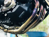 Vandemon Performance Yamaha MT09 FZ09 XSR900 Titanium Exhaust & Carbon Fiber Muffler 2014-2020