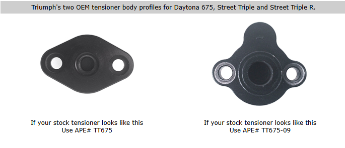 APE - Triumph - Manual Cam Chain Tensioner - TT675 / TT675-09