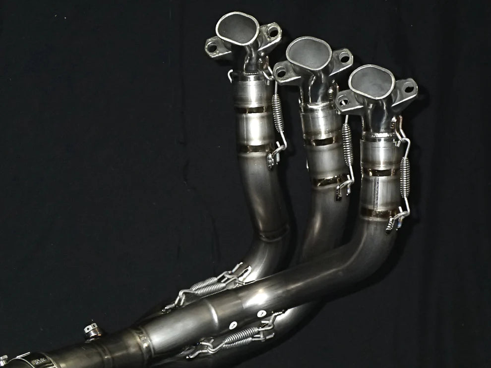 Vandemon Performance  Triumph 765 S/R/RS Street Triple Vandemon Full Titanium Exhaust 2018-2022