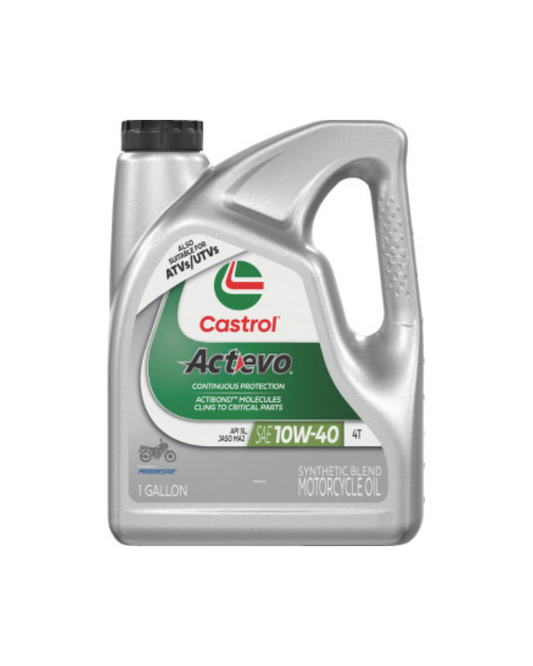 Castrol - Act Evo® Semi-Synthetic 4T Engine Oil - 1 U.S. gal