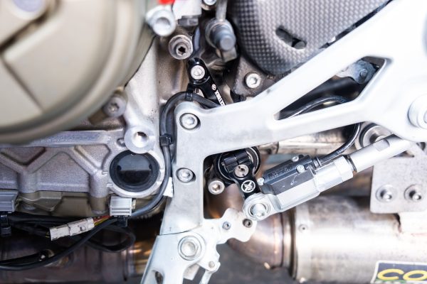 Soporte de cambio de marchas Racetorx Ducati Panigale/streetfighter V4