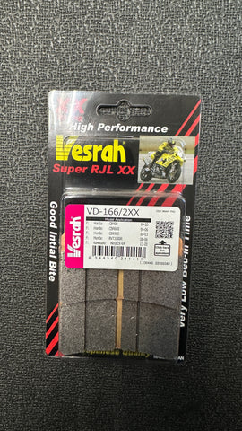 Vesrah VD-166/2RJLXX Motorcycle Race Brake Pad