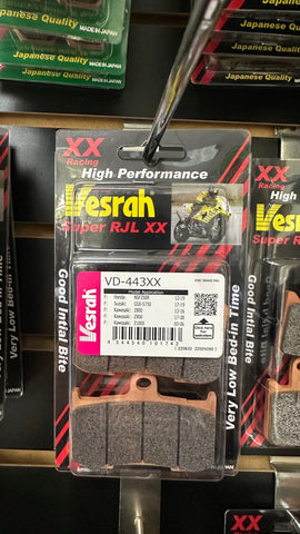 Pastillas de freno de competición para motocicleta Vesrah VD-277RJLXX 