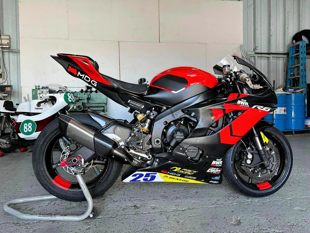 Escape Vandemon Performance de titanio para Yamaha YZF-R6 (2006-2024) 