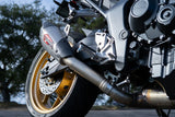 CB1000 25-26 AT2 Stainless Slip-On Exhaust, w/ Stainless Muffler