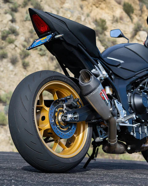 Yoshimura - CB1000 25-26 AT2 Stainless Slip-On Exhaust, w/ Stainless Muffler
