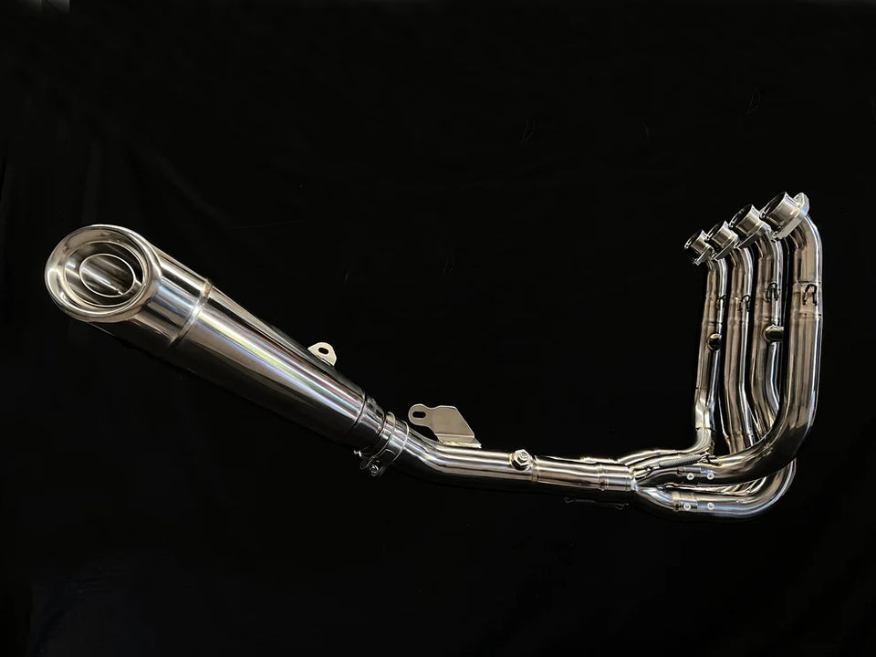 Vandemon Performance Kawasaki Ninja ZH2 Polished Titanium Exhaust Vandemon Performance Kawasaki Ninja ZH2 Polished Titanium Exhaust