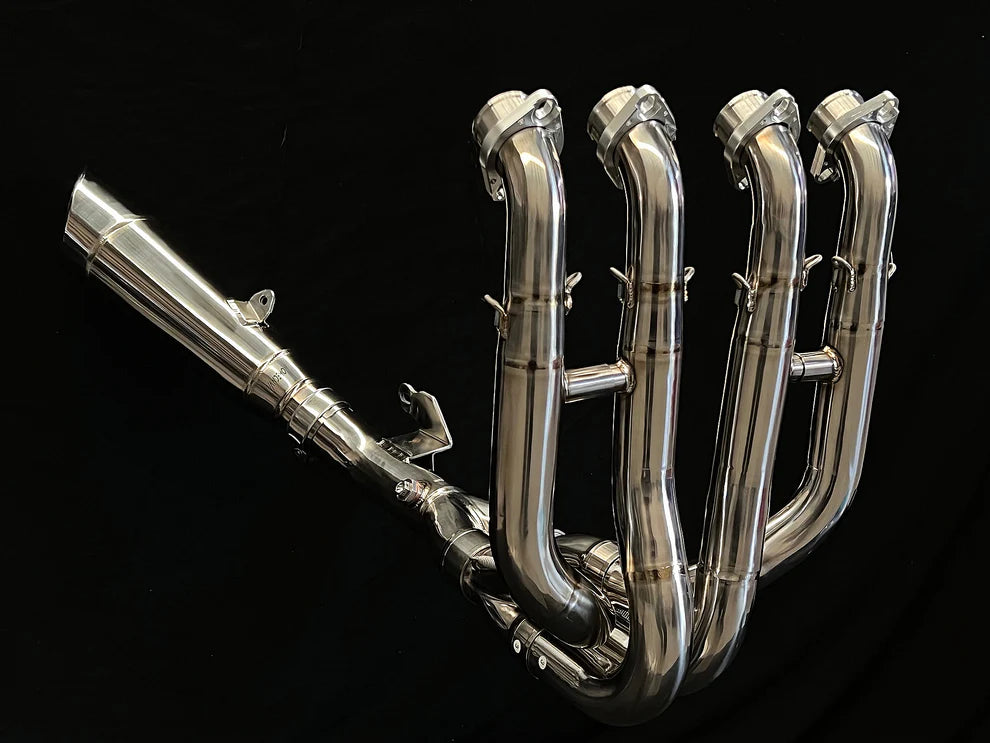 Vandemon Performance Kawasaki Ninja ZH2 Polished Titanium Exhaust System 2020-24