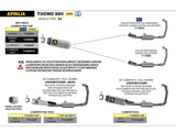 ARROW COMPLETE COMPETITION EVO TITANIUM EXHAUST APRILIA TUONO 660 2021-2022