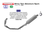 ARROW COMPLETE EXHAUST KIT APPROVED TITANIUM HONDA AFRICA TWIN ADV SPORTS 18-19