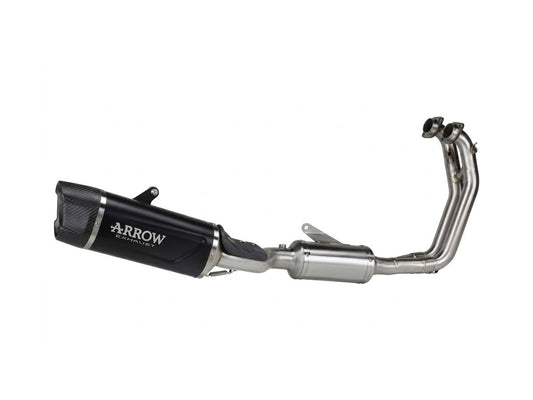 ARROW DARK ALUMINUM INDY RACE EVO COMPLETE EXHAUST SYSTEM APRILIA RS 660 2025-2026