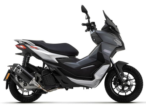 ARROW DARK ALUMINUM URBAN COMPLETE KIT HOMOLOGATED APRILIA SR 200 GT 2022-2023