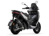 ARROW DARK ALUMINUM URBAN COMPLETE KIT HOMOLOGATED APRILIA SR 200 GT 2022-2023