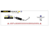 ARROW DARK ALUMINUM URBAN COMPLETE KIT HOMOLOGATED APRILIA SR 200 GT 2022-2023