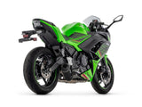 ARROW INDY RACE EVO COMPLETE SYSTEM ALUMINUM DARK KAWASAKI NINJA 650 2024-2026 (35KW)