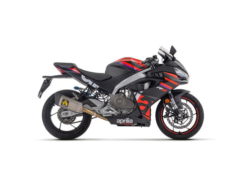 ARROW PISTA RACING EXHAUST SYSTEM DARK TITANIUM APRILIA RS 457 2024