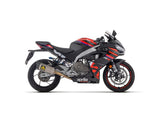 ARROW PISTA HOMOLOGATED EXHAUST SYSTEM DARK TITANIUM APRILIA RS 457 2024