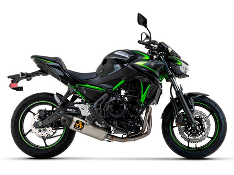 ARROW TITANIUM INDY RACE EVO FULL SYSTEM KAWASAKI Z 650 / NINJA 650 2021-2023