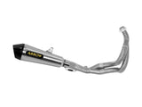 ARROW X-KONE STAINLESS STEEL RACING EXHAUST SYSTEM KAWASAKI VERSYS 650 2025-2026
