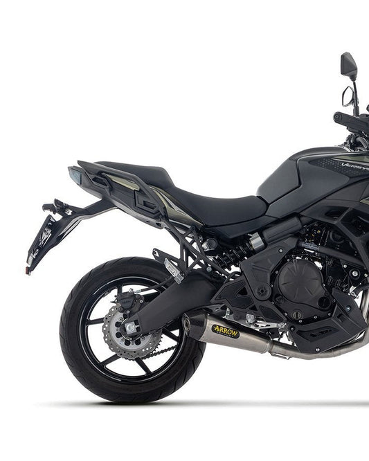ARROW X-KONE STAINLESS STEEL RACING EXHAUST SYSTEM KAWASAKI VERSYS 650 2025-2026